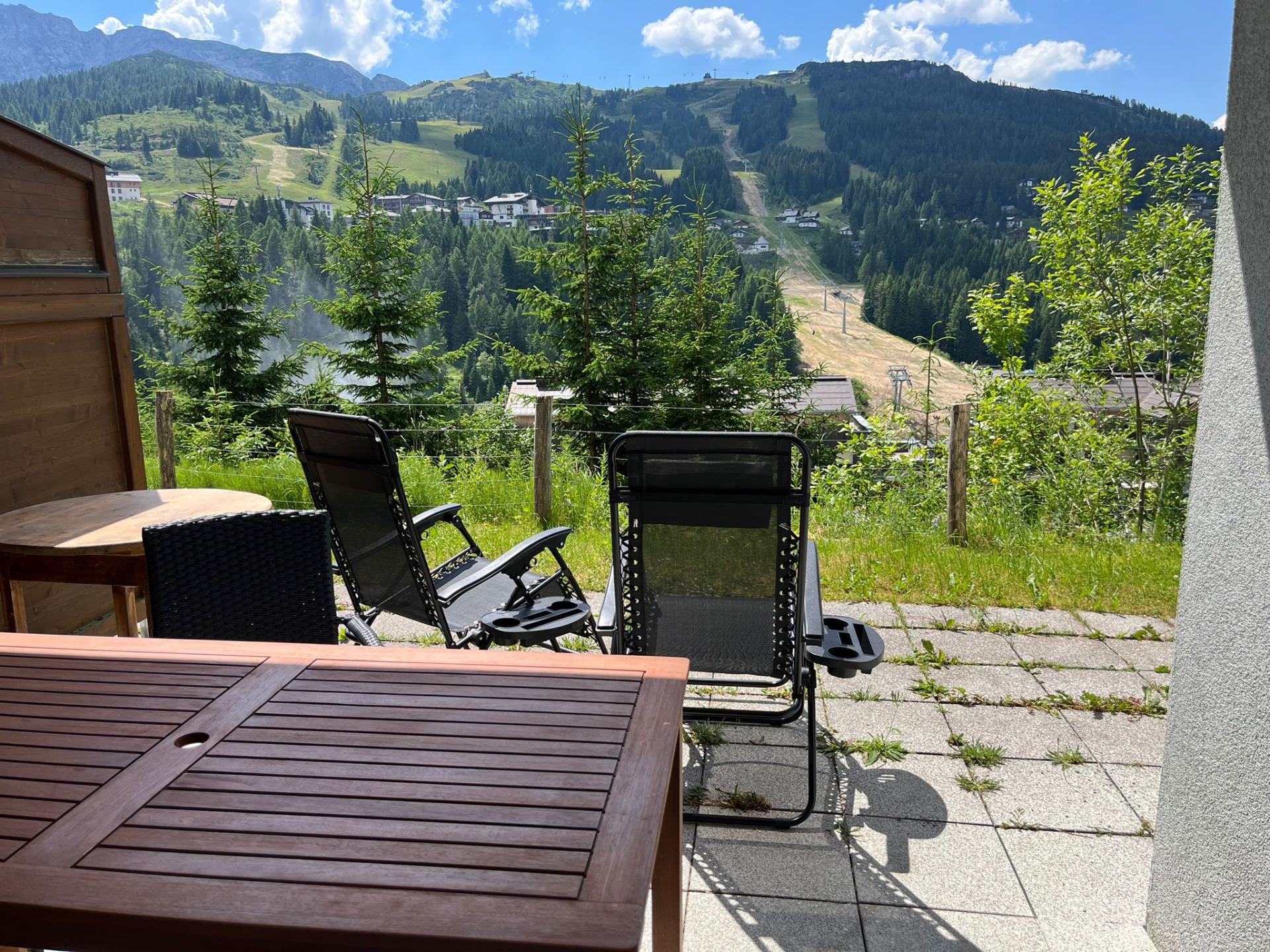 Apartmán Francoa 1 Nassfeld – obývací pokoj
